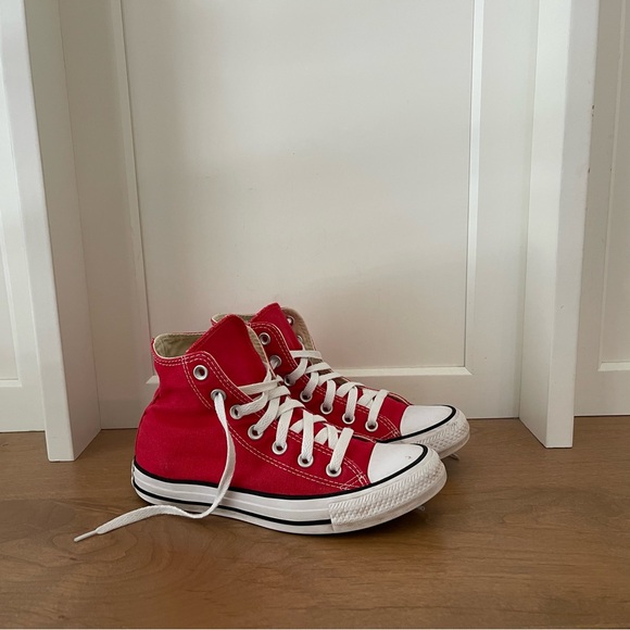 Converse high top sneakers - red - Picture 3 of 6